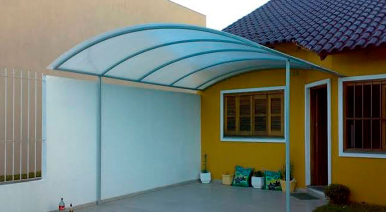 Cobertura de garagem Solar Toldos